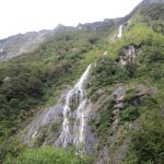 Image of rain-made waterfall
